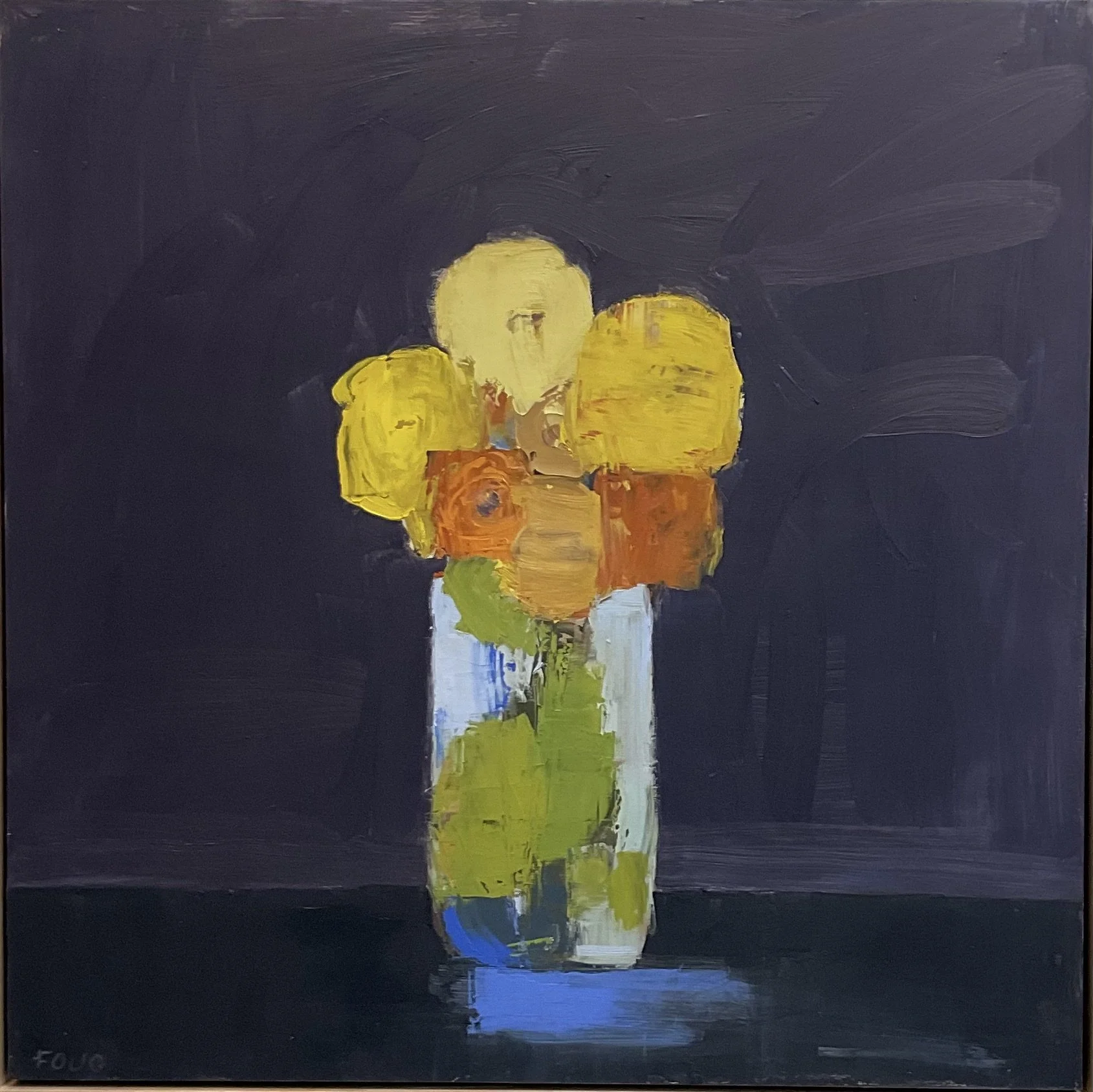 Orange Flower by Julia Foug