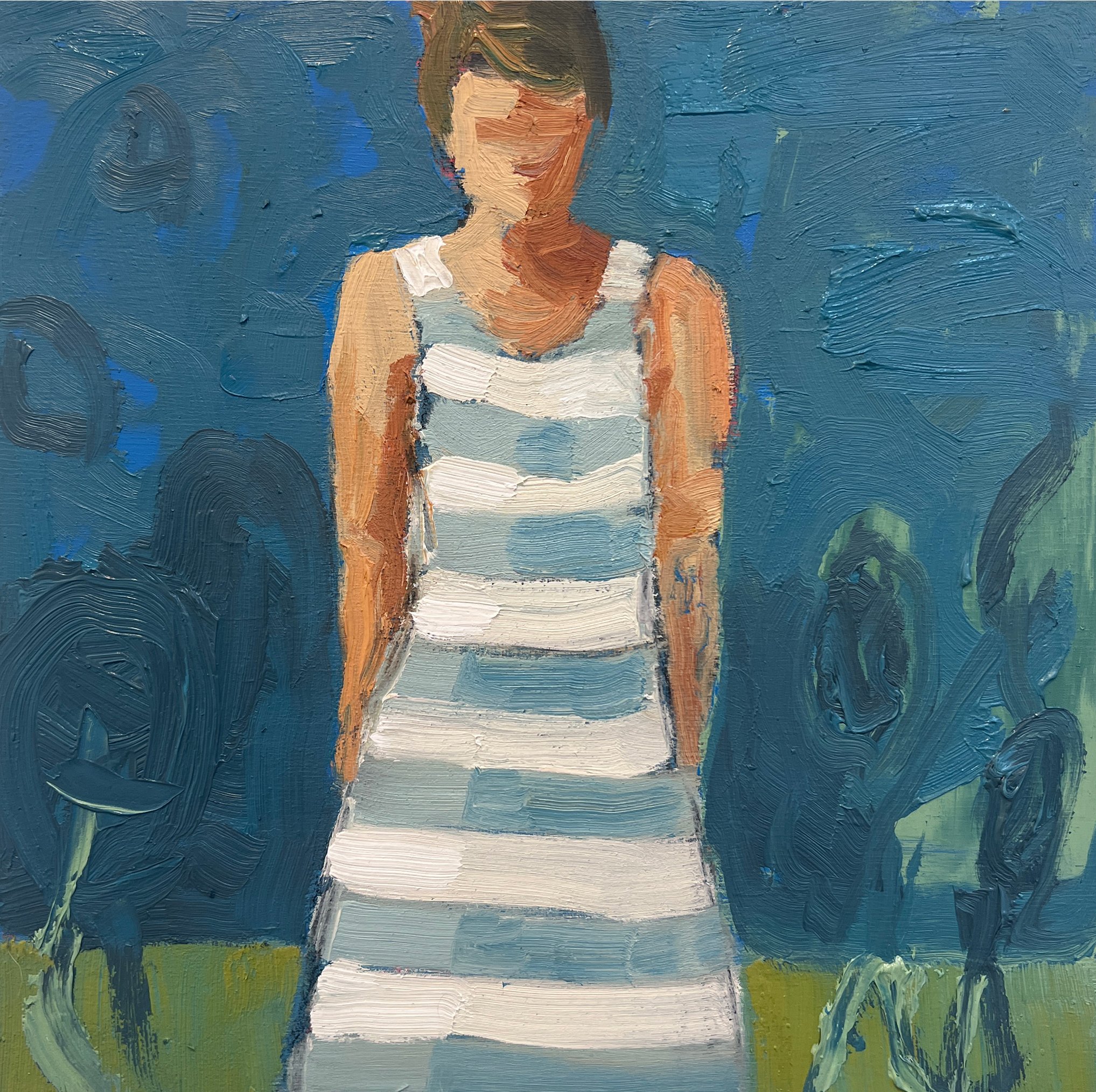 Striped Dress 2 by Julia Foug
