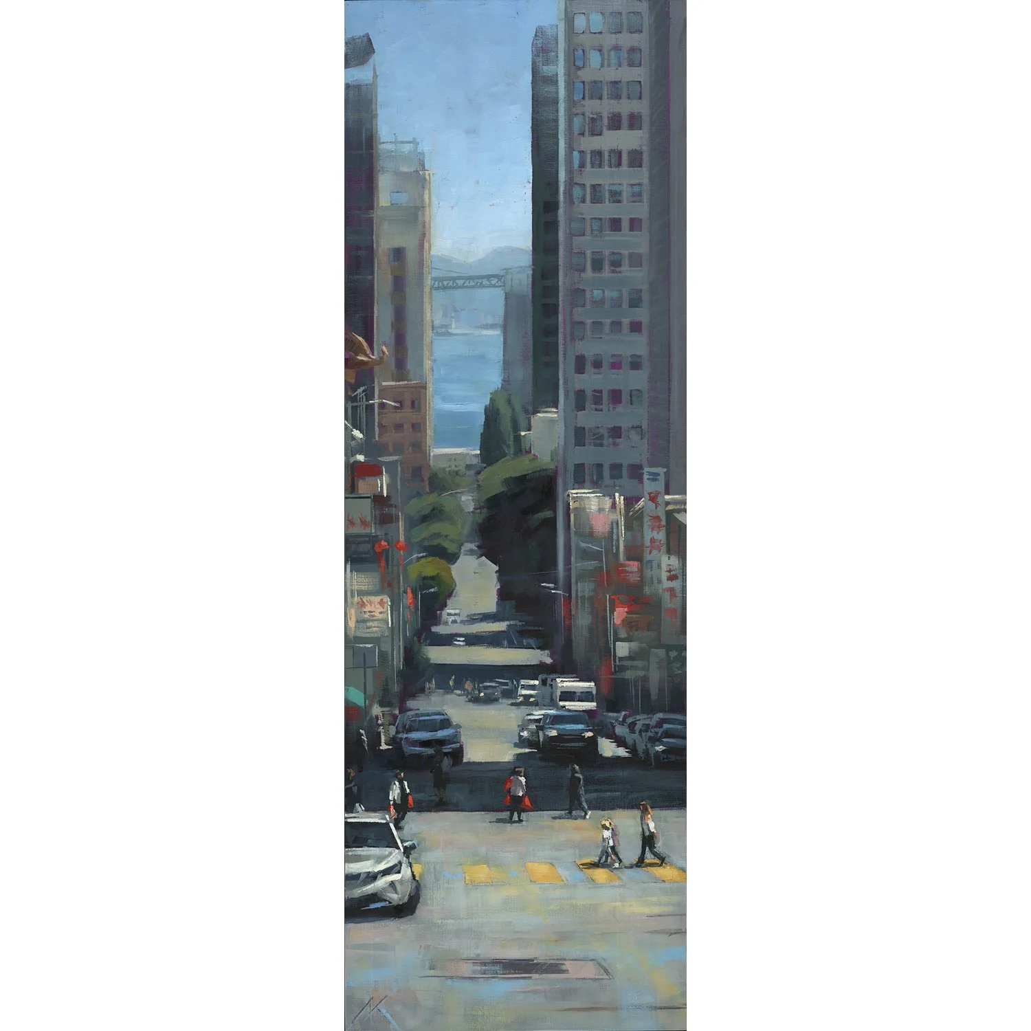 Down Washington to the Bridge by Mila Kirillova