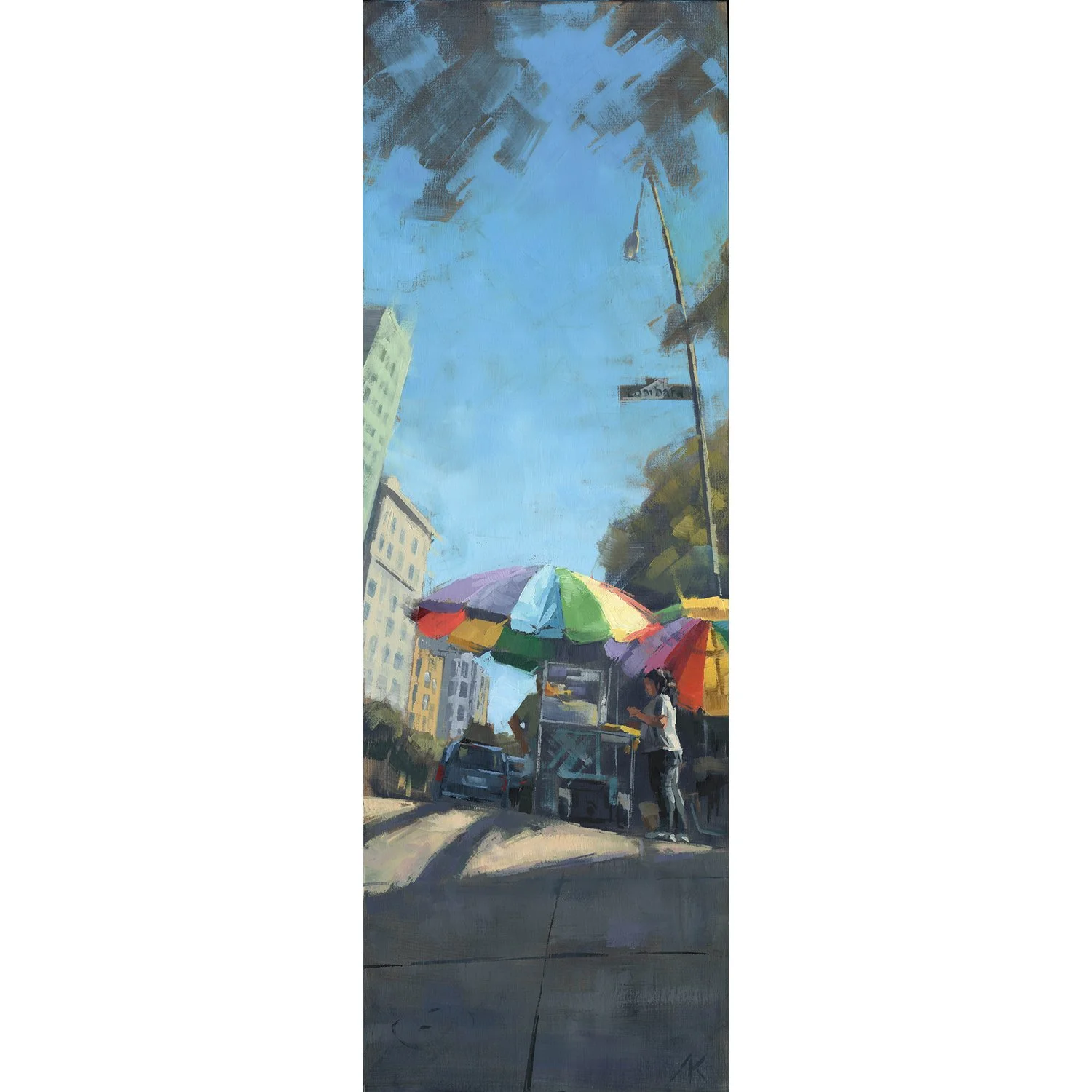 Lombard Fruit Stand by Mila Kirillova