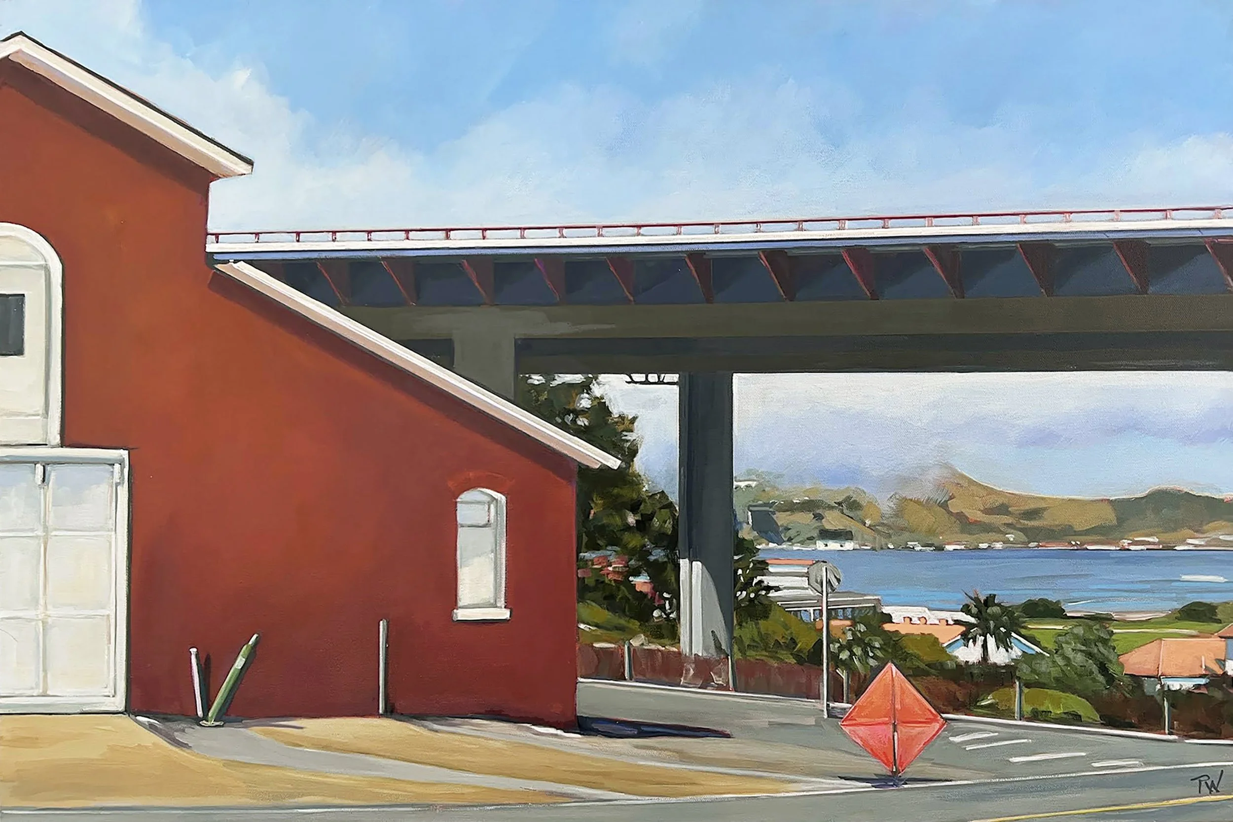 Back Road to Crissy Field by Patrice Wachs