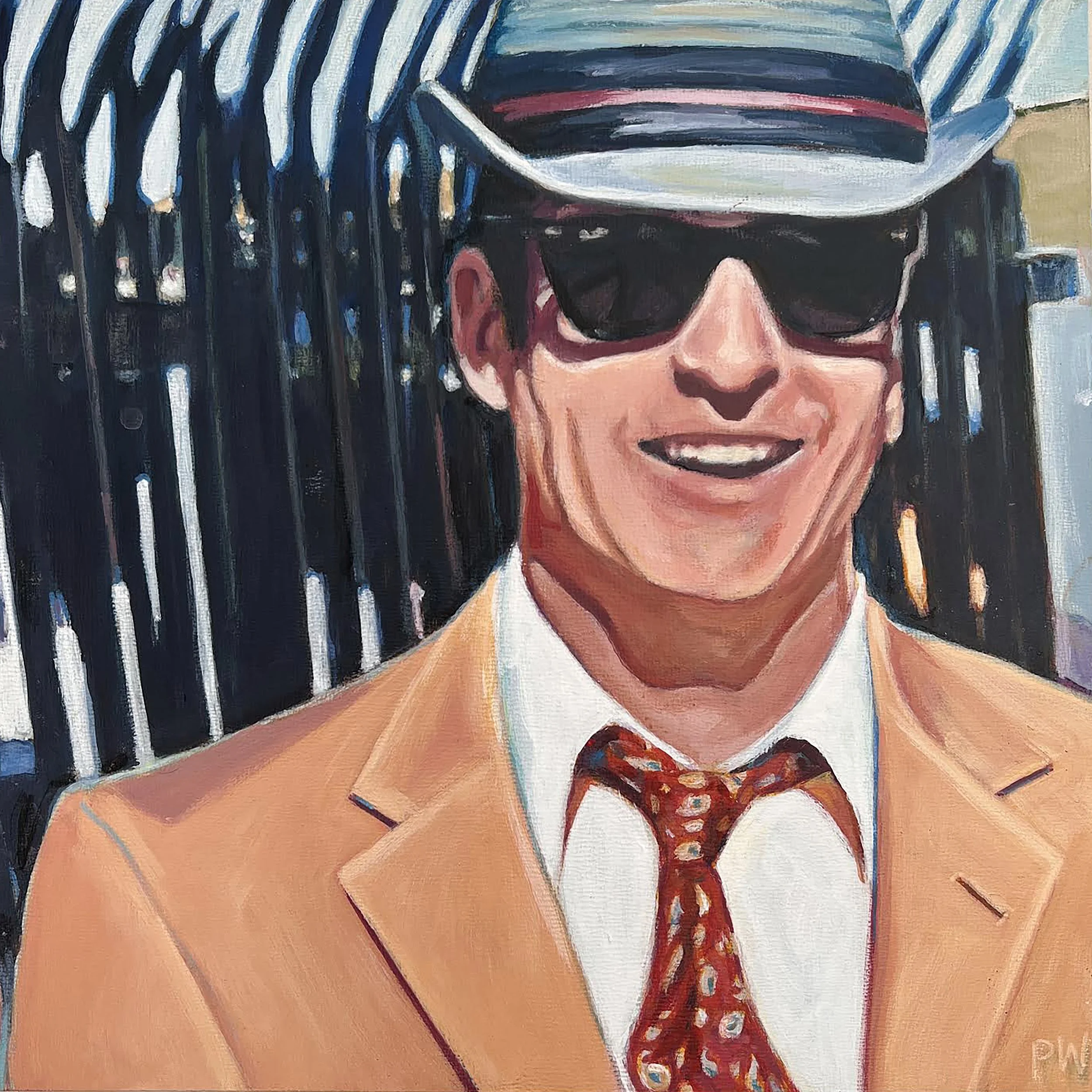 Bob Odenkirk at a Used Car Lot by Patrice Wachs