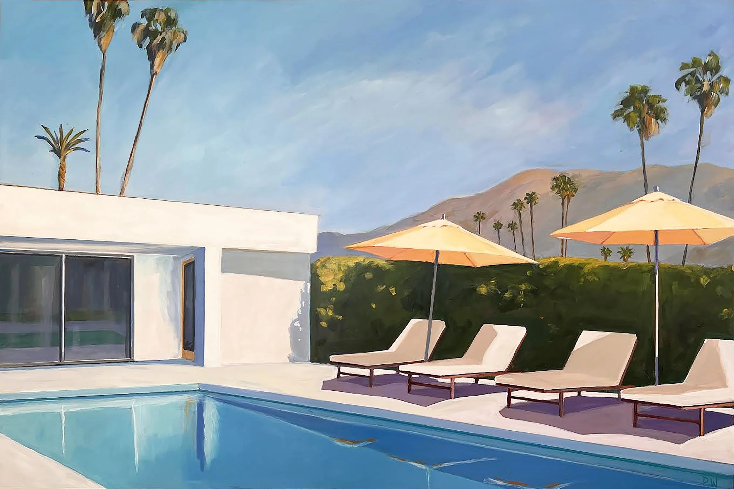Poolside #2 by Patrice Wachs