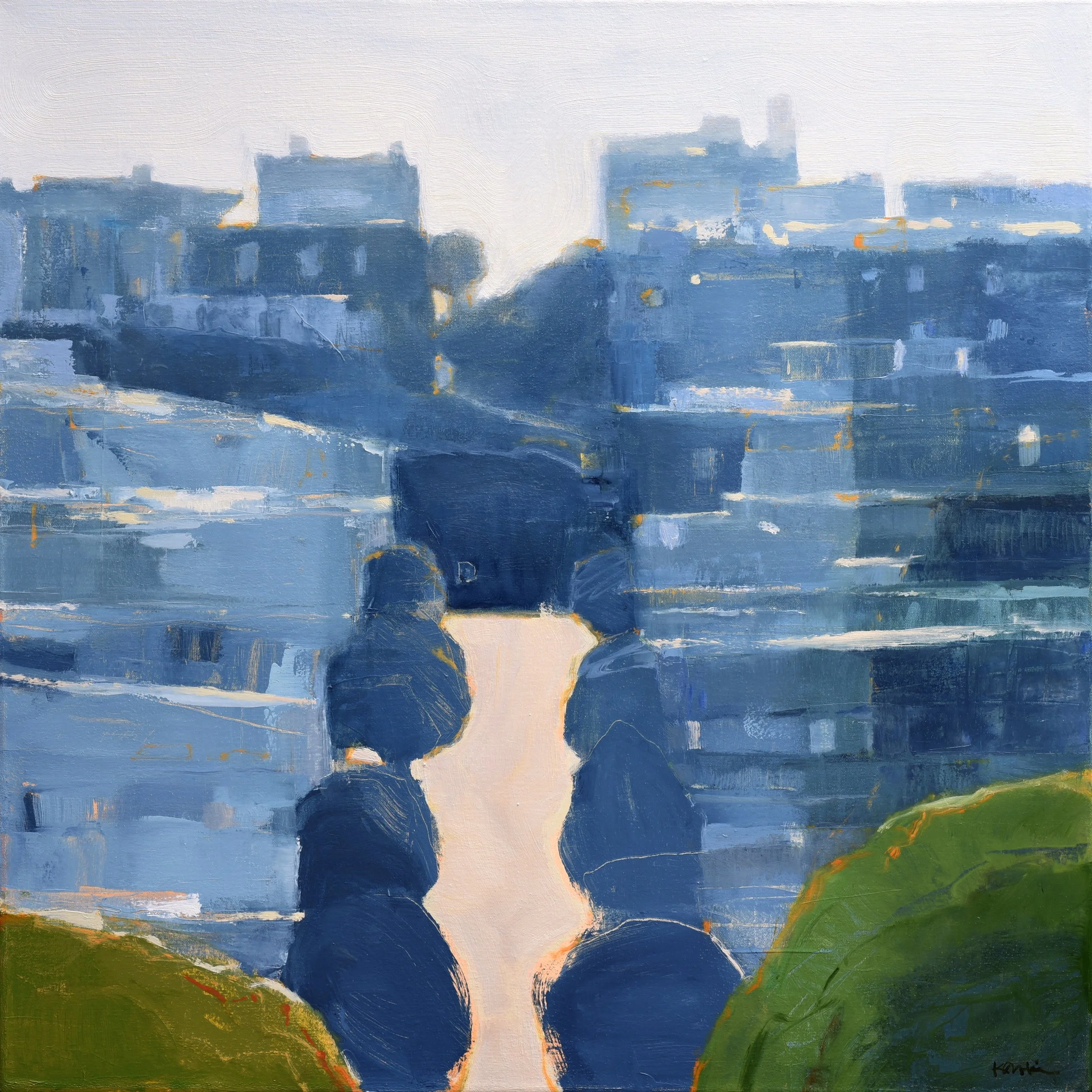 Broderick in Blue by Kanna Aoki
