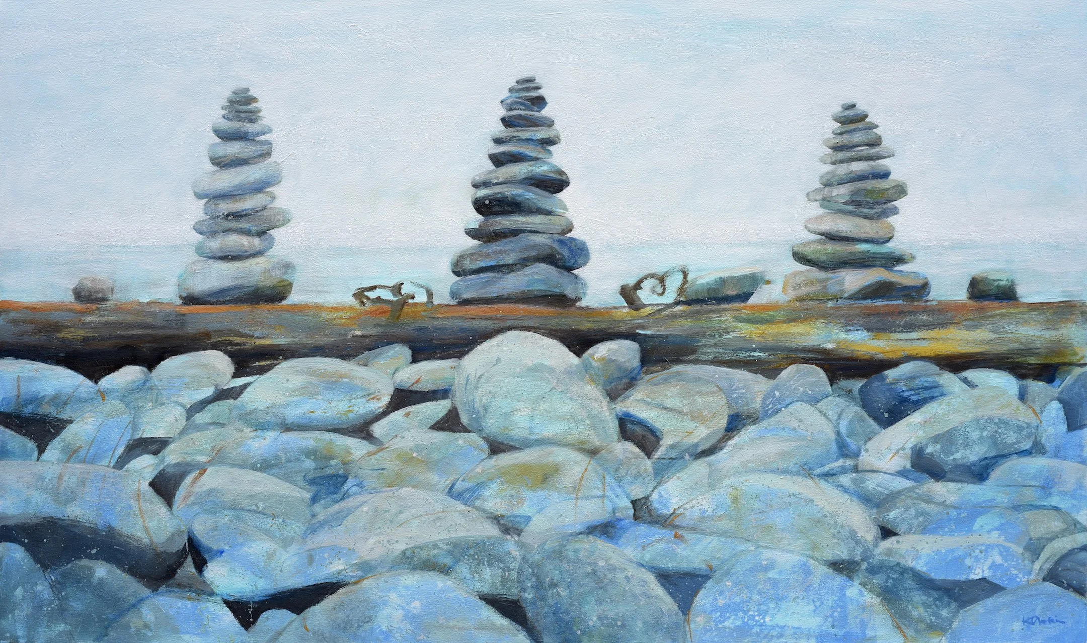 Rocks by Kanna Aoki