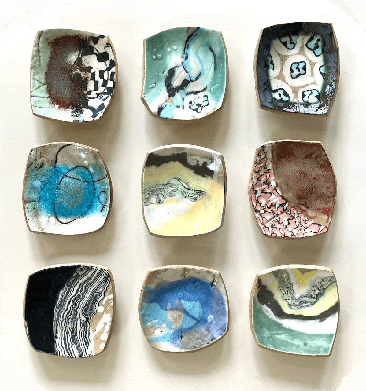 Wall Plates by Kanna Aoki