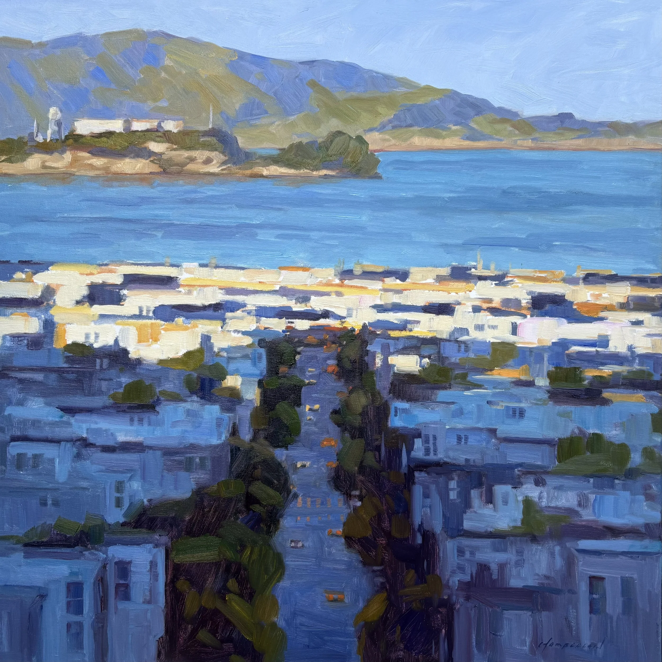 Alcatraz from Jones by Michael Chamberlain