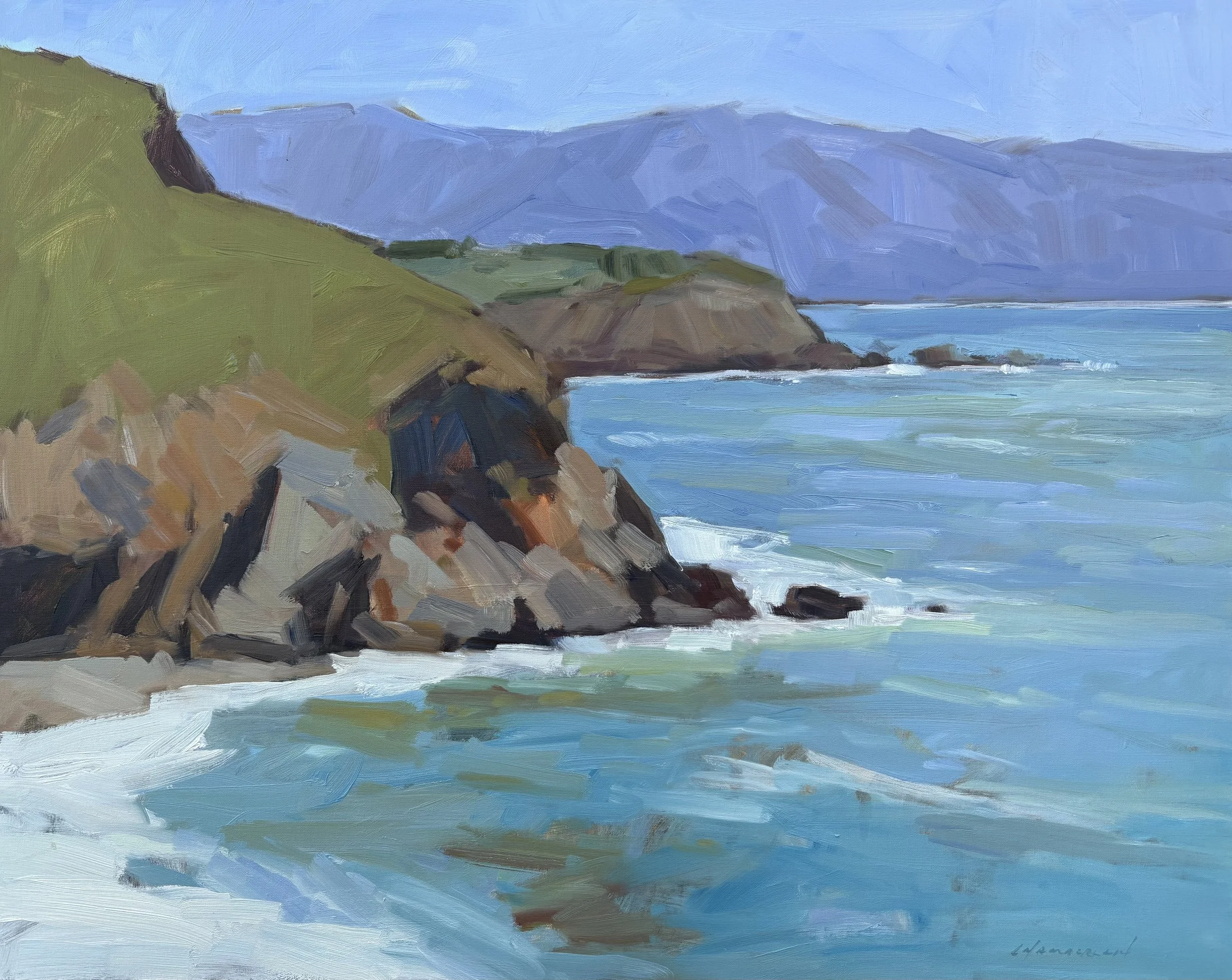 Mori Point Cove by Michael Chamberlain