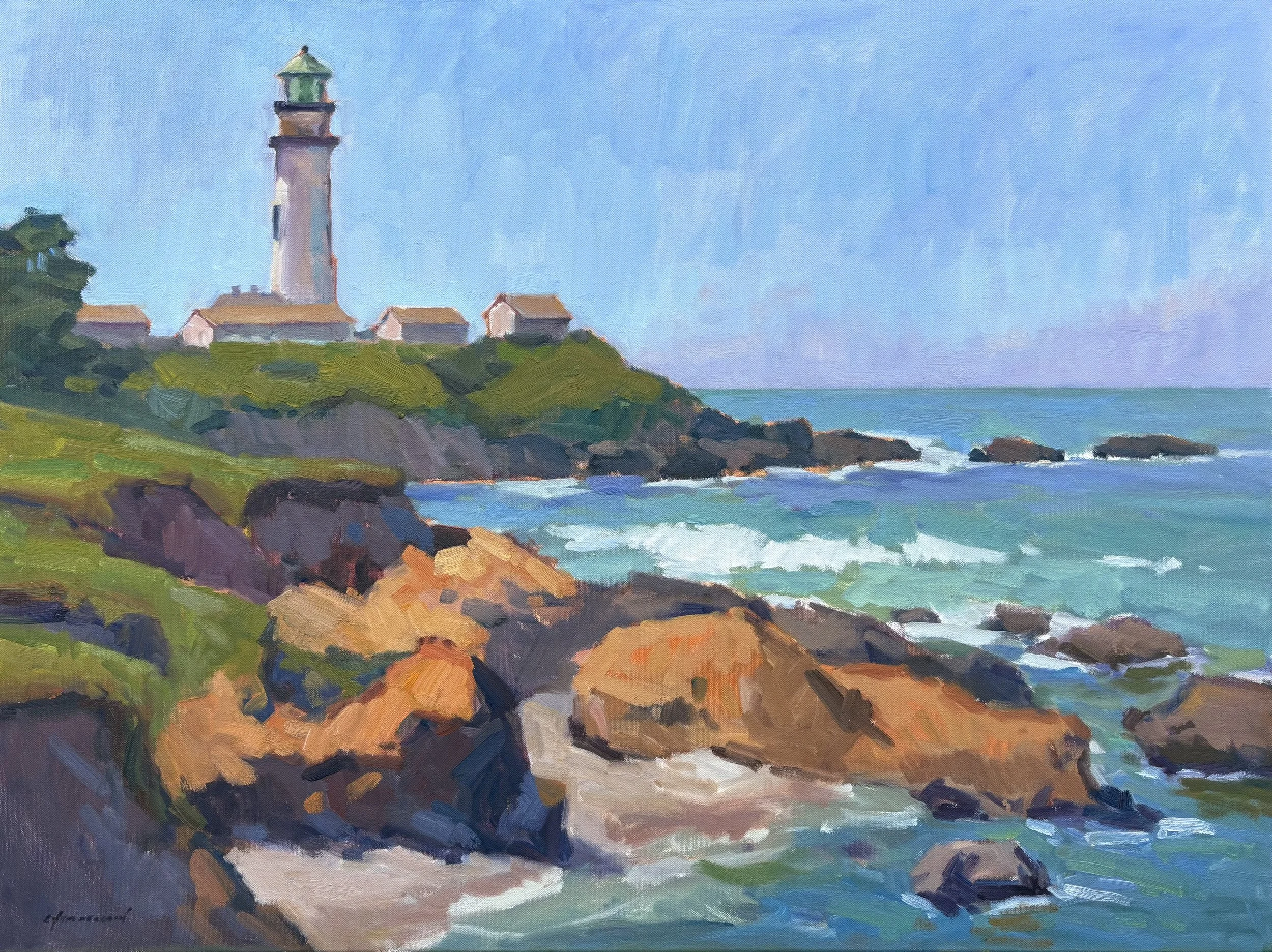 Pigeon Point by Michael Chamberlain