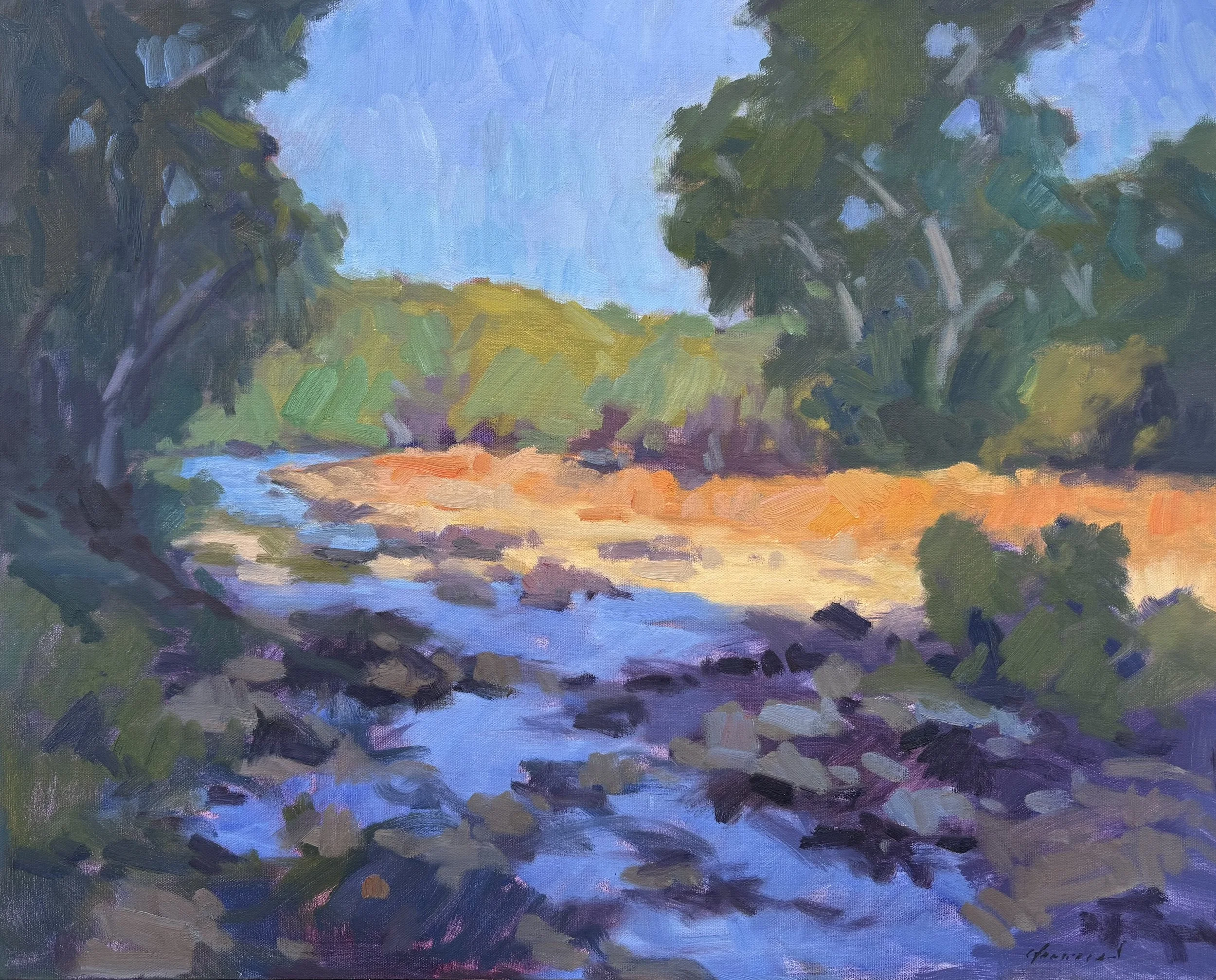 Placerita Creek by Michael Chamberlain