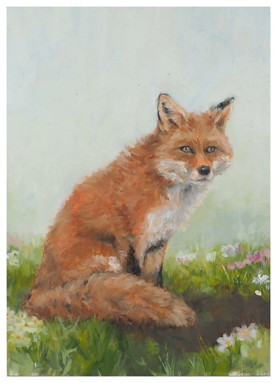 MYee-The Fox in the Garden.JPG