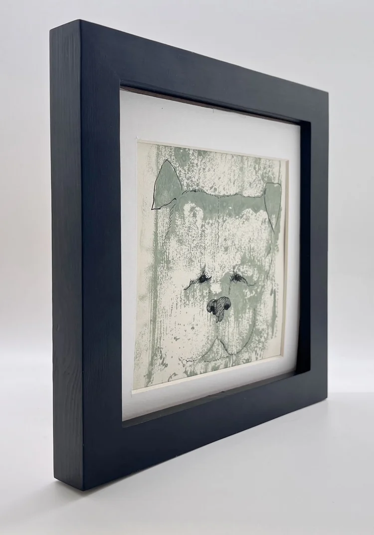 Green Dog by Phyllis Rockne — STUDIO Gallery