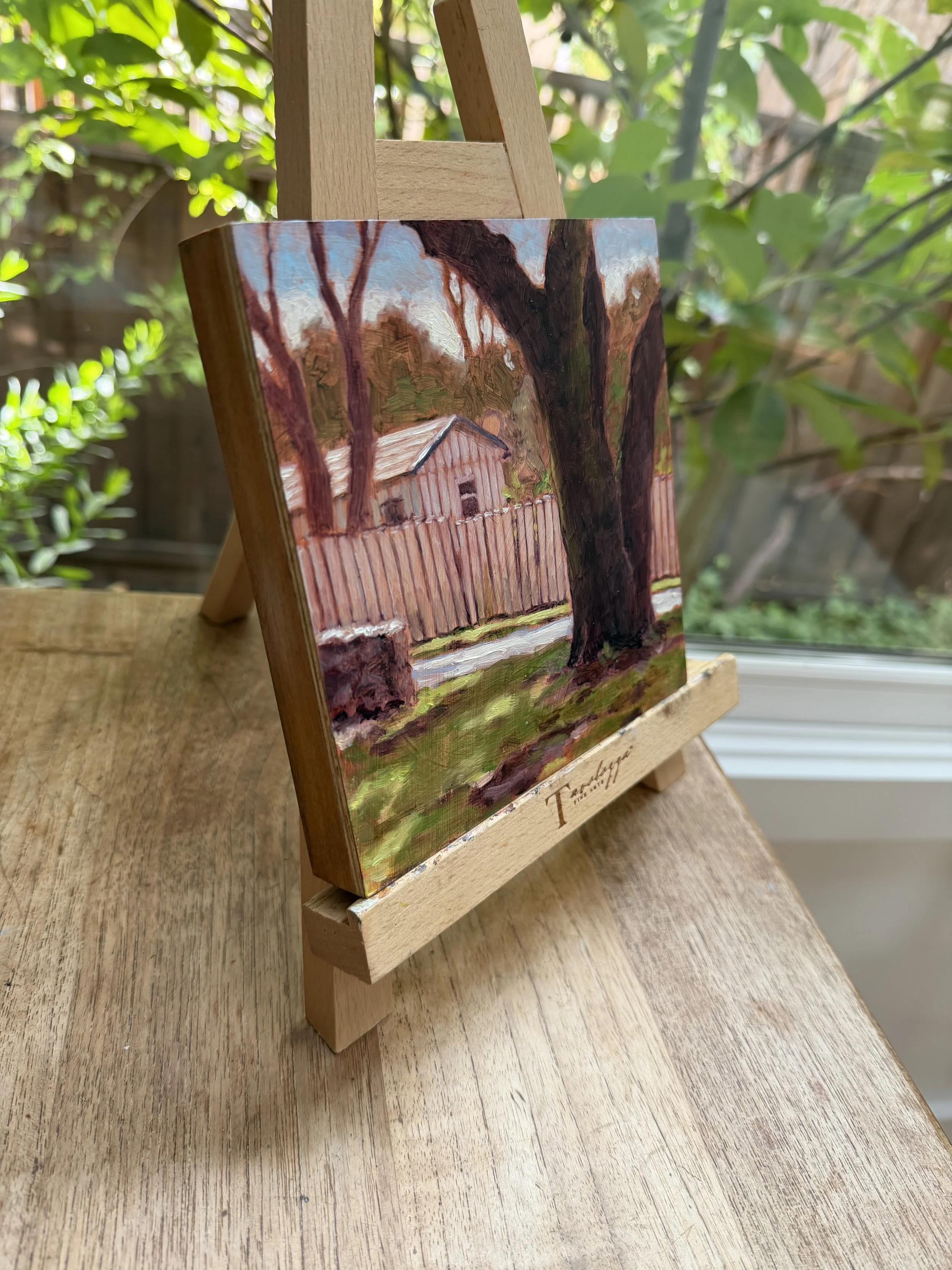 MCarta-CountryRoad-ontheeasel.jpeg