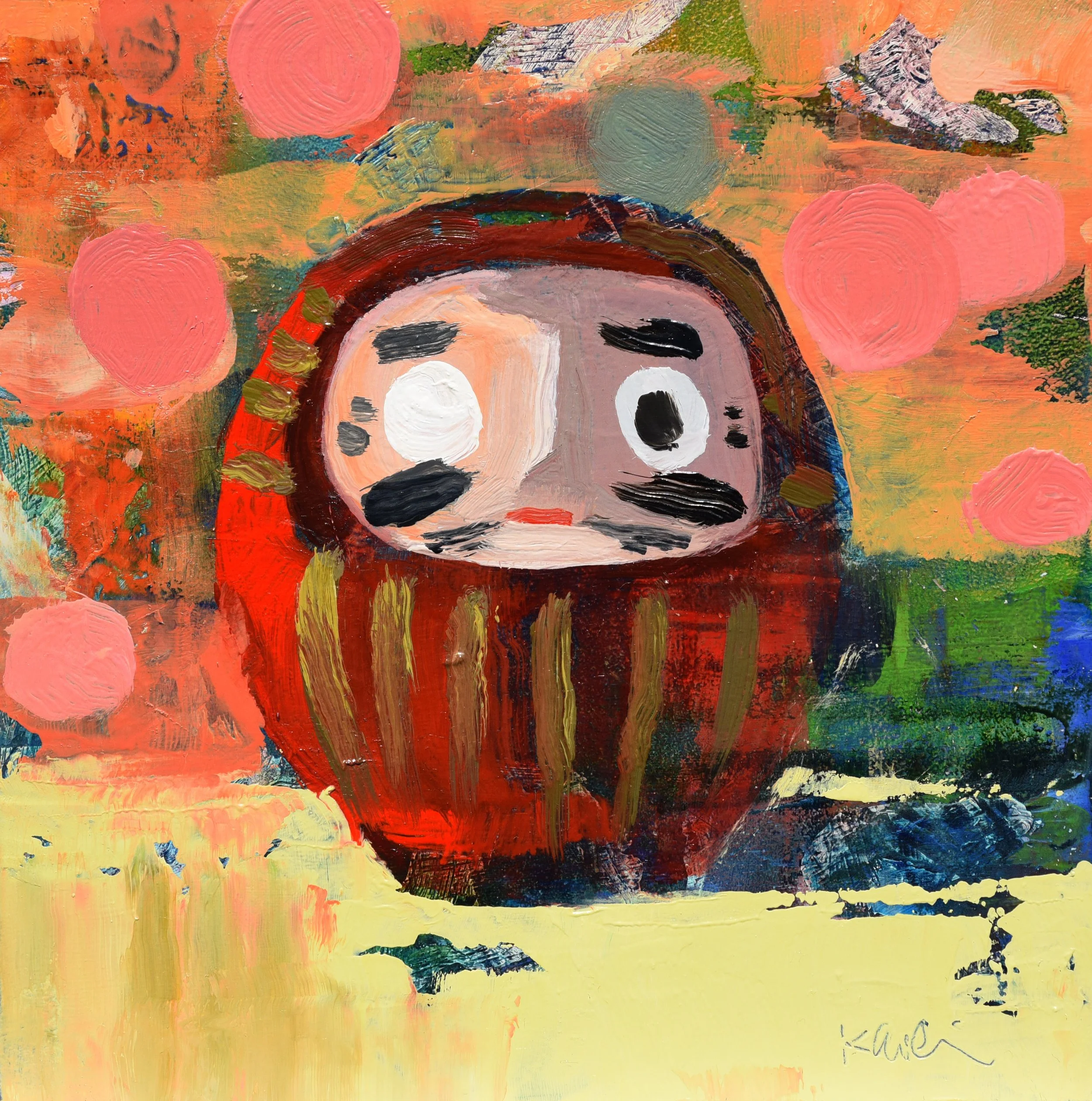 KAoki-DarumawithSpots.jpg