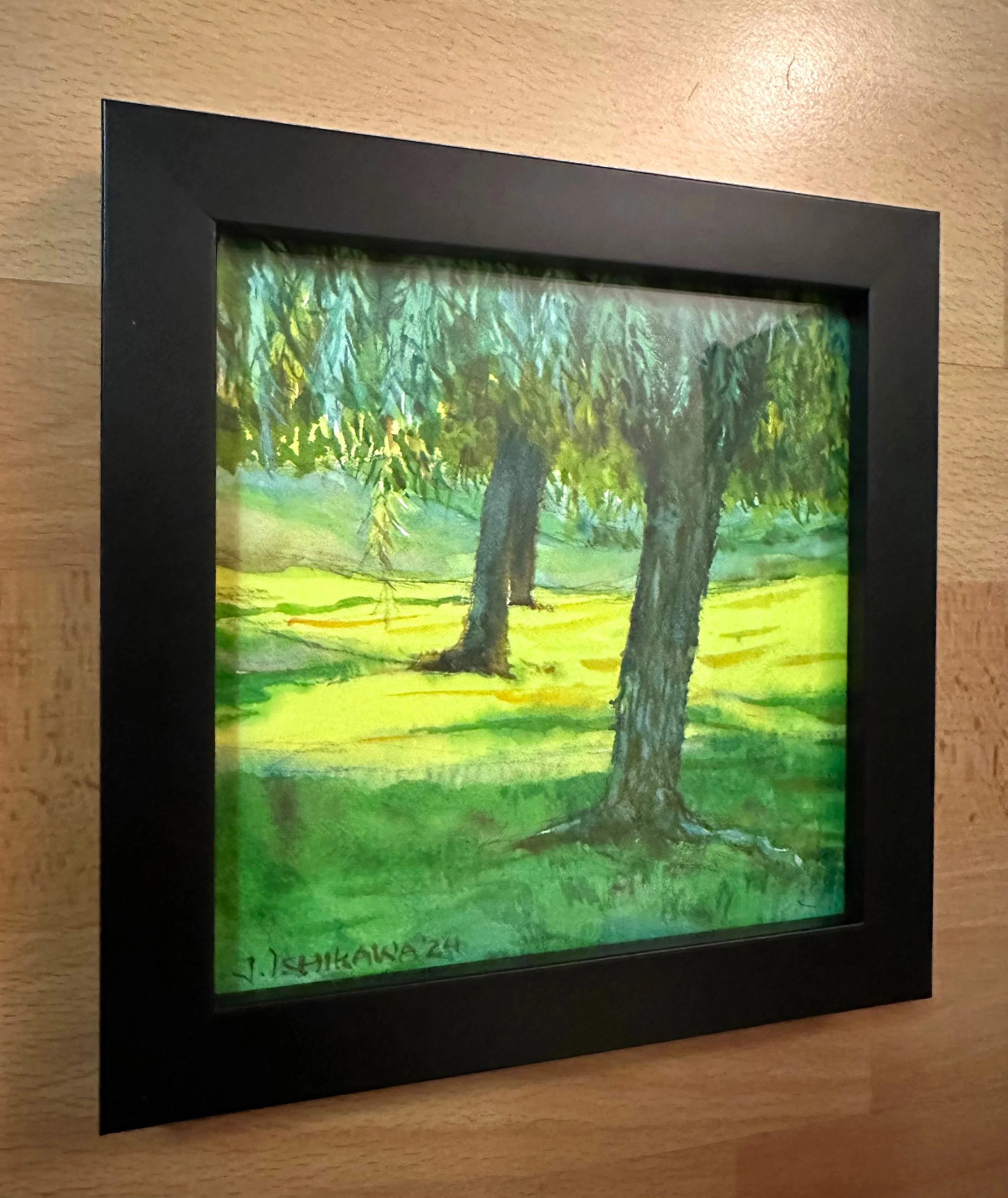 JIshikawa-MorningInThePark_framed.jpg