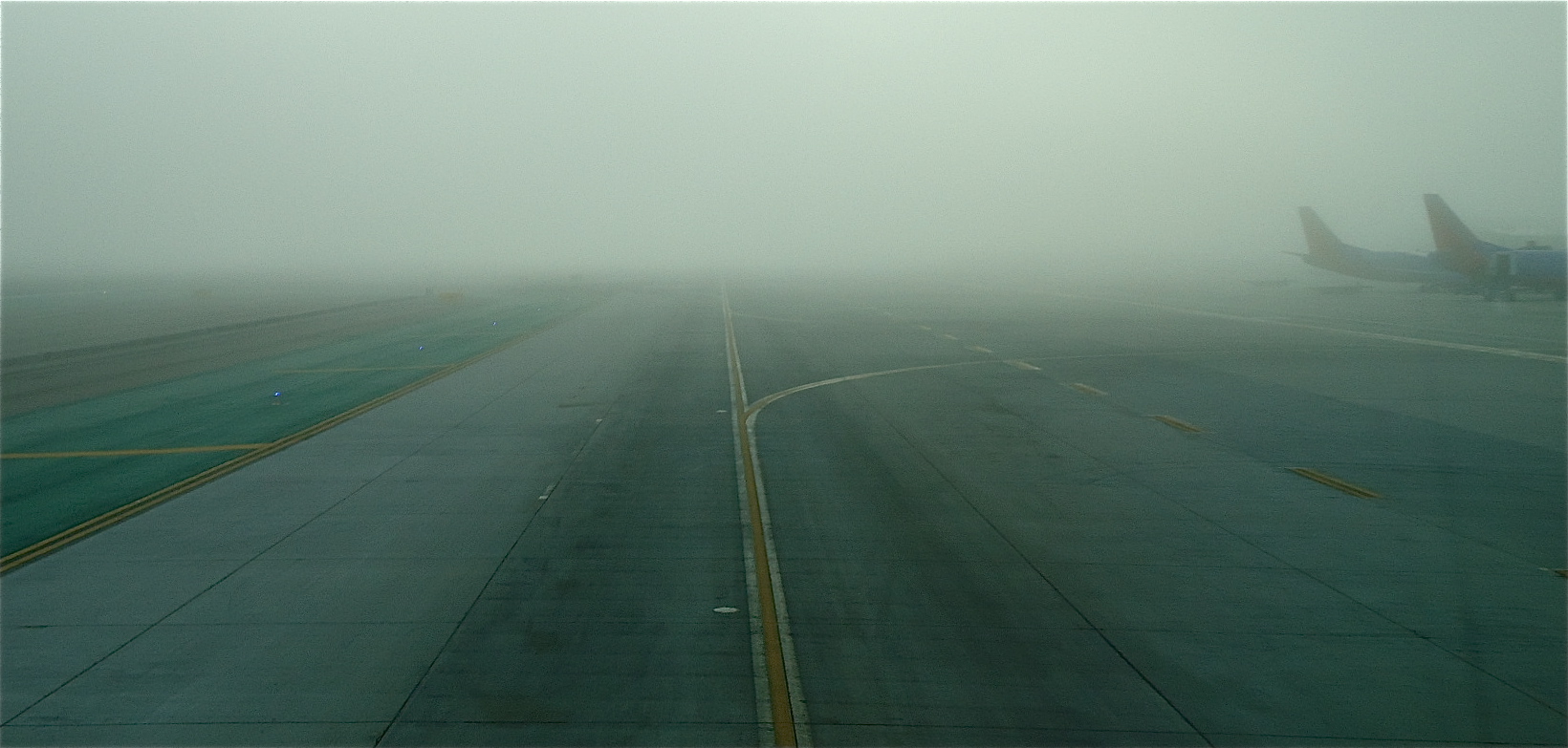 Even San Diego, California sees fog. In fact, the entire coast of California can me mired in advection fog - from San Francisco to the Baja Peninsula. When a warm moist airmass moves over the cold upwelling coastal waters fog will form. The west coast people like the term "marine layer" to describe it. 