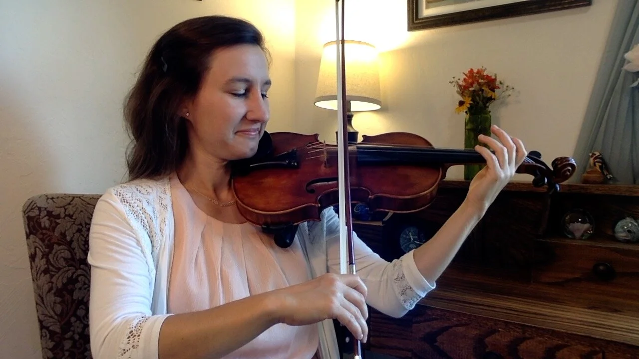 How to Play with a Straight Bow on Violin — Meadowlark Violin Studio