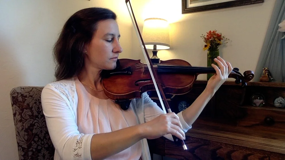 How to Play with a Straight Bow on Violin — Meadowlark Violin Studio