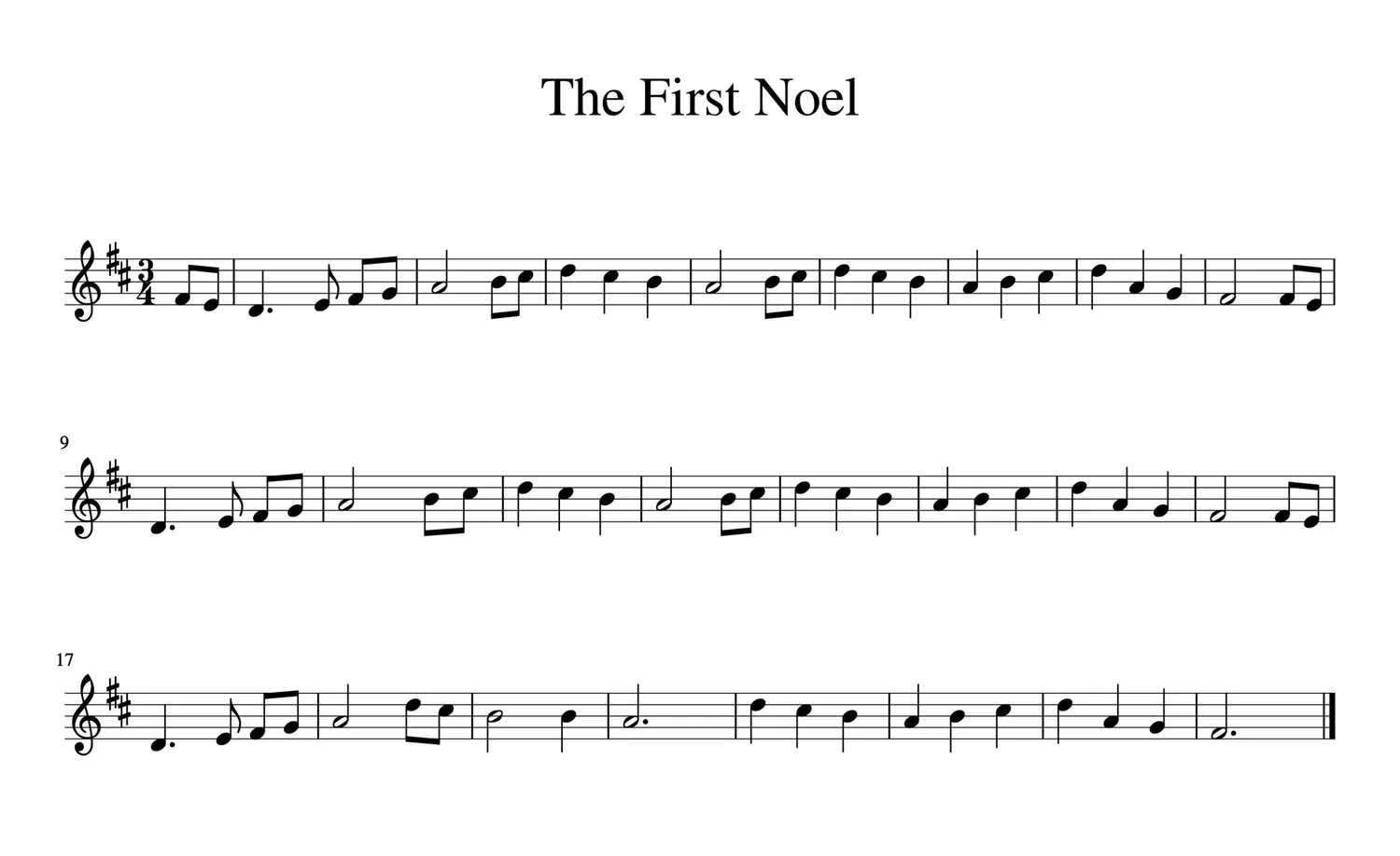 Easy Christmas Songs for Violin--Free Sheet Music — Meadowlark Violin ...