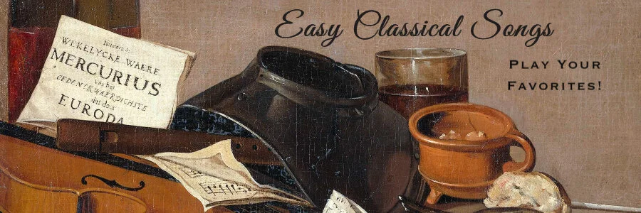 Easy Songs from Classical Music for Violin (Free Sheet Music ...