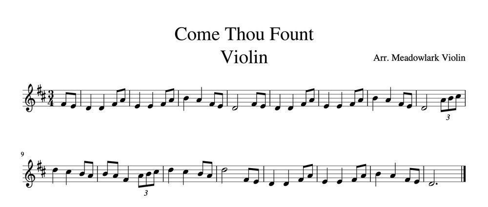 Easy Hymns For Violin Free Sheet Music Meadowlark Violin Studio easy-hymns-for-violin-free-sheet-music-meadowlark-violin-studio