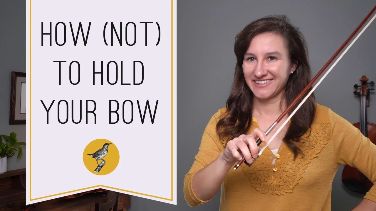 How (Not) to Hold the Violin Bow: 5 Steps to Form a Natural, Relaxed Bow Hold