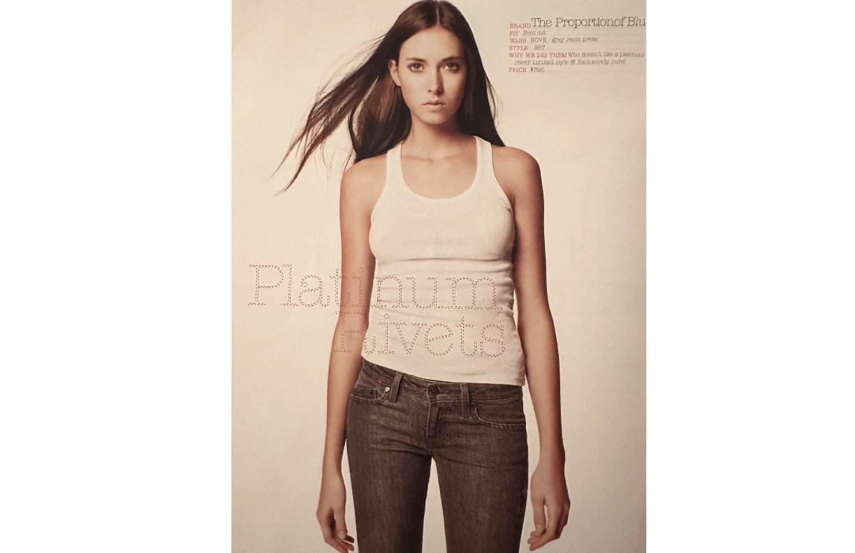 Proporation of Blu-Freelance Women's Denim worked on full range of styles, fits & washes