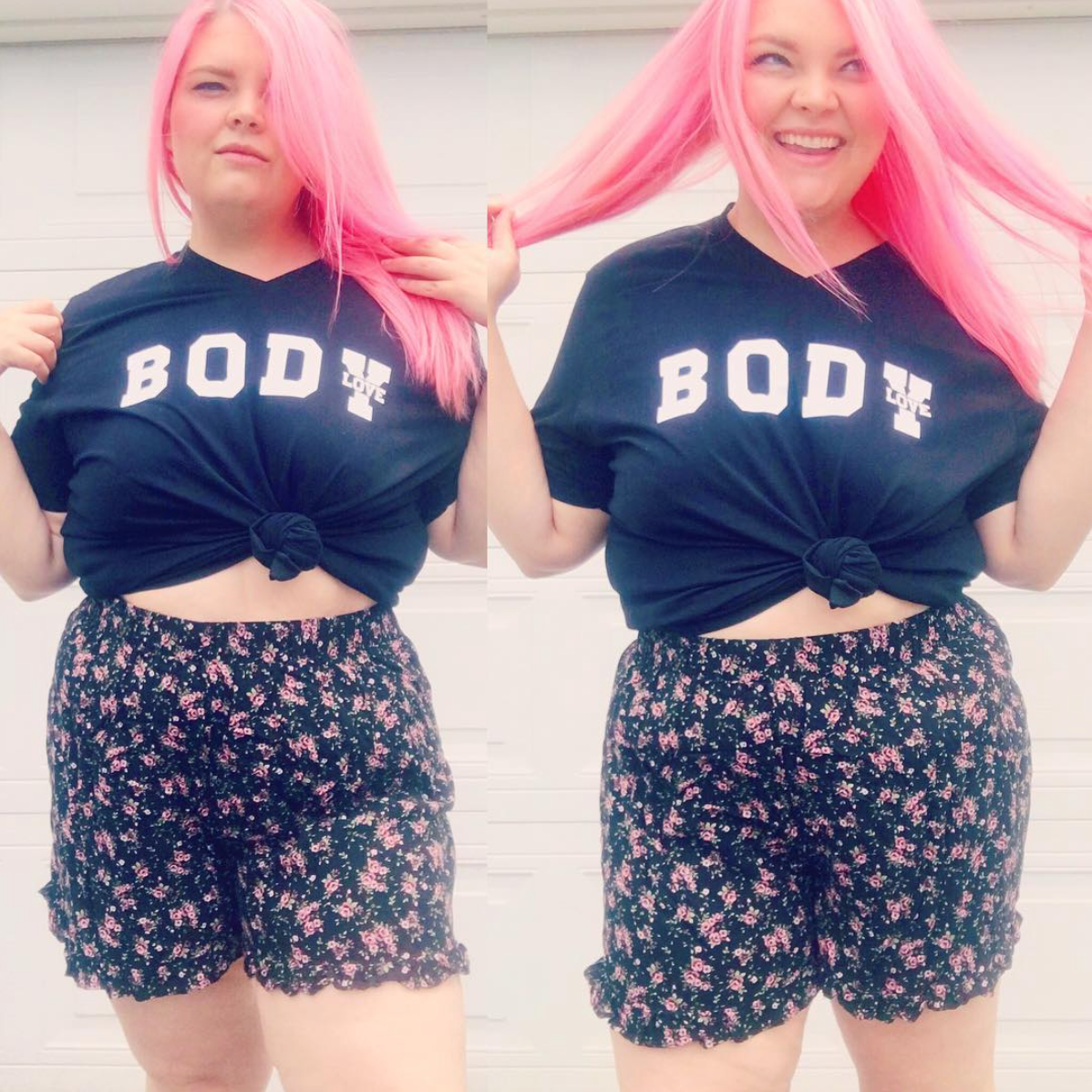 Curvy Cotton Candy Mane - Body Positive Activist