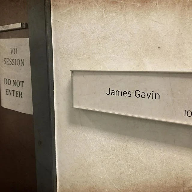 You know you have the right voice talent when you can&rsquo;t get in the room! #bookedandbusy #voiceover #voiceovers #voiceacting #voice @jamesgavin_vo @georgiafilmcommunity