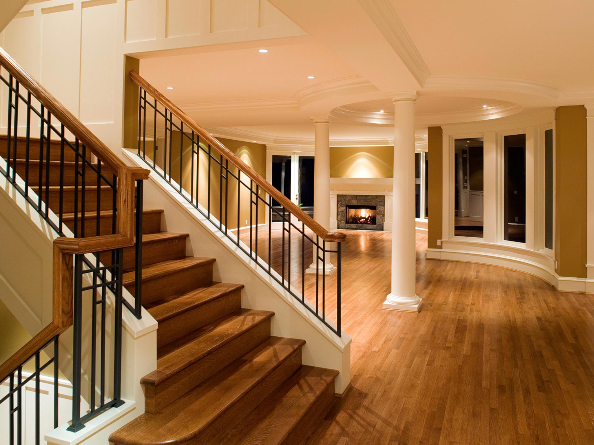 Disinfect a hardwood floor