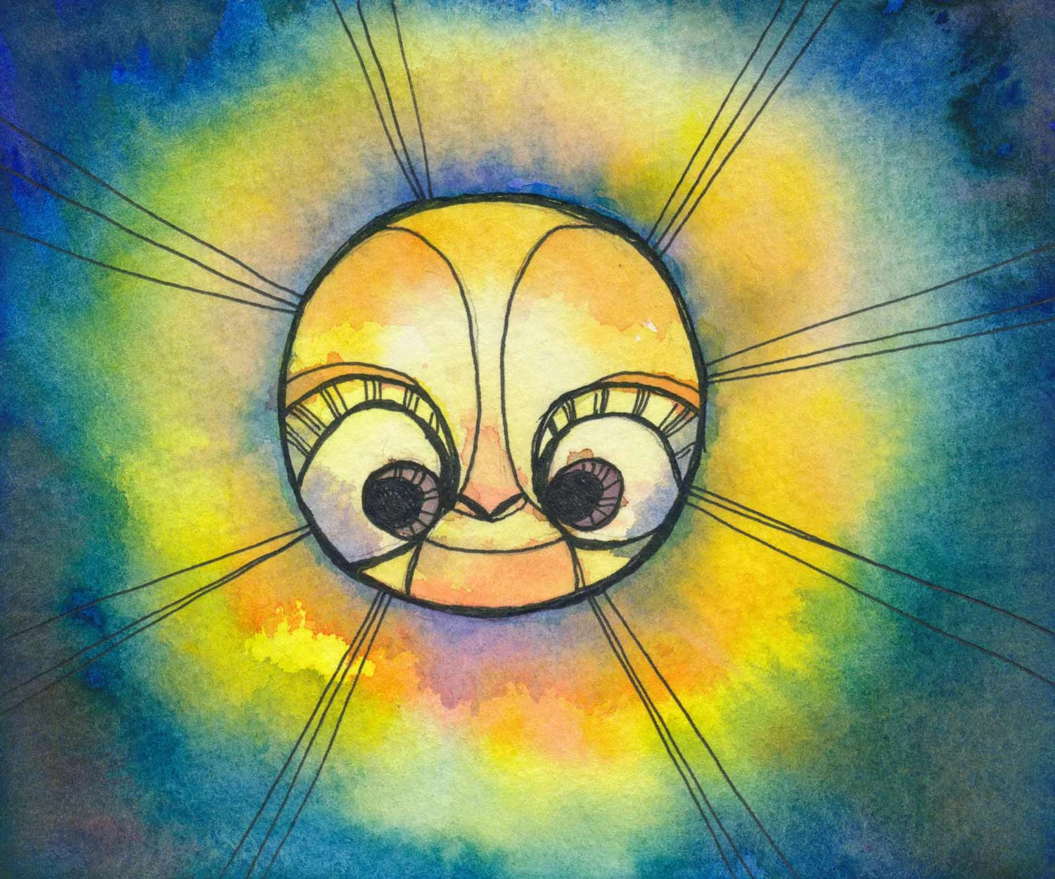Sun - concept art for children's book