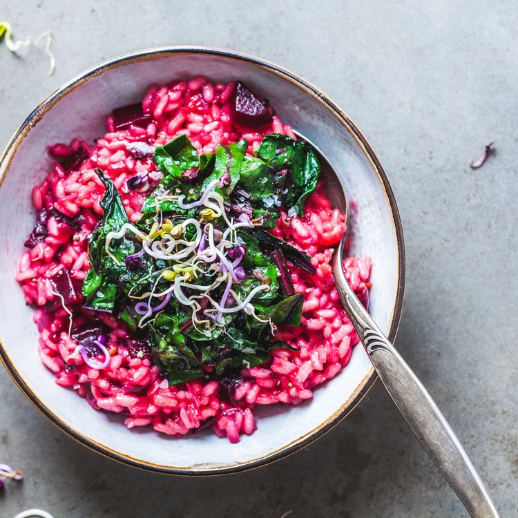 Red Beetroot Risotto 