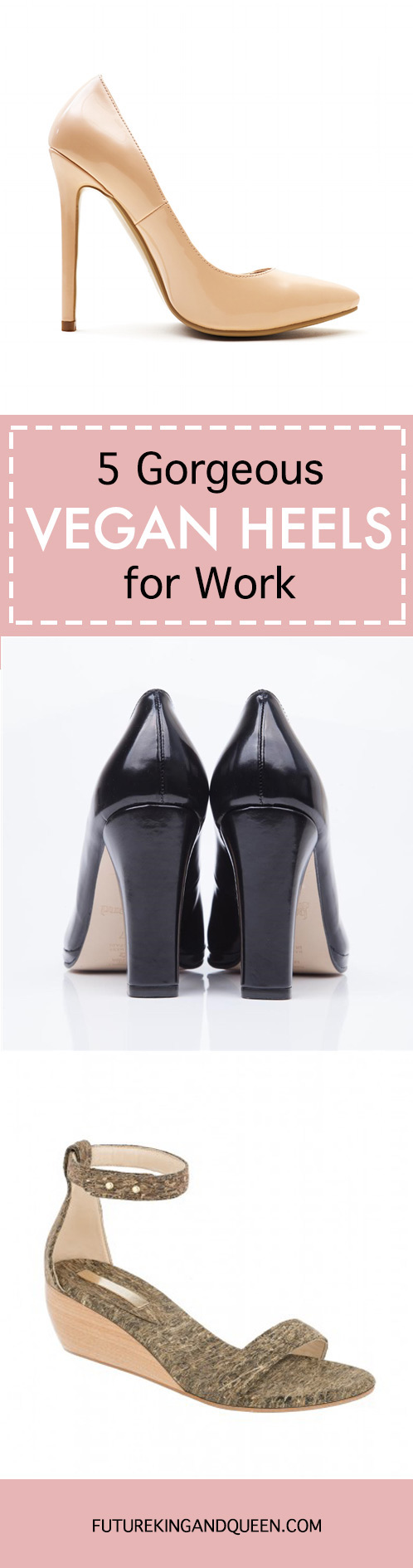 5 Gorgeous Vegan Women's Heels for Work 