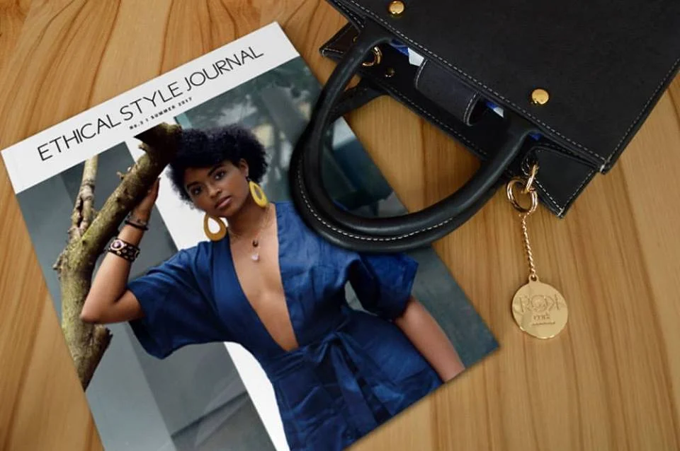 The front cover of the soon to be released Ethical Style Journal issue.
