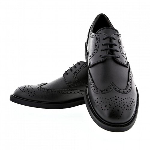 Black Patent Men Vegan Leather Oxfords Men Formal Shoes 