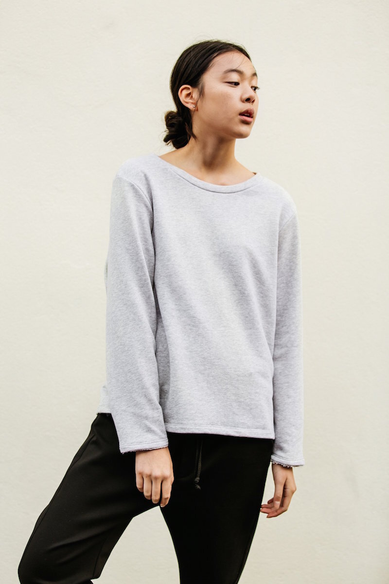 organic cotton sweatshirt - best eco loungewear brands - ABCH made in Melbourne.jpg