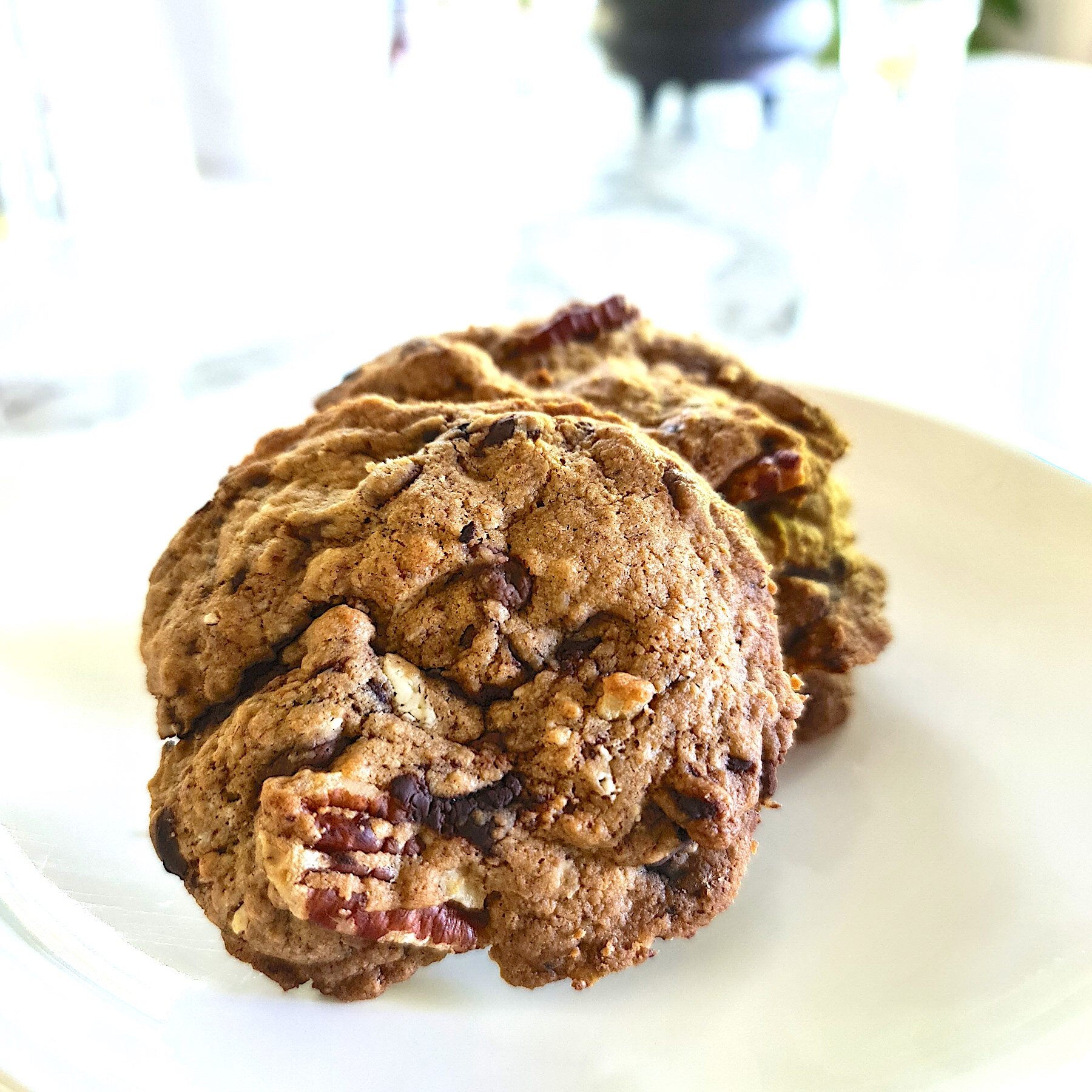 Spelt Chocolate Chip Vegan Cookies