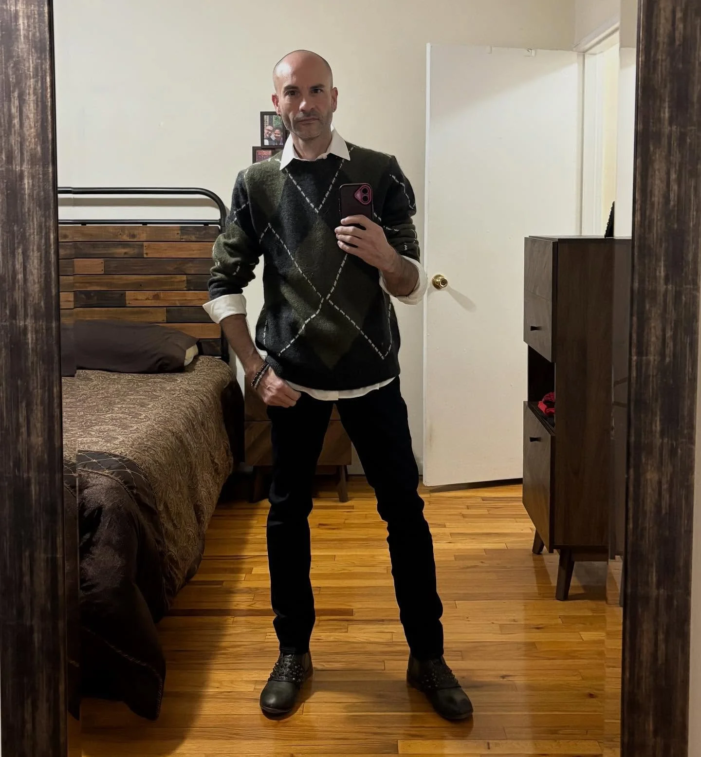 Very long day today, BUT I did like my outfit&hellip;