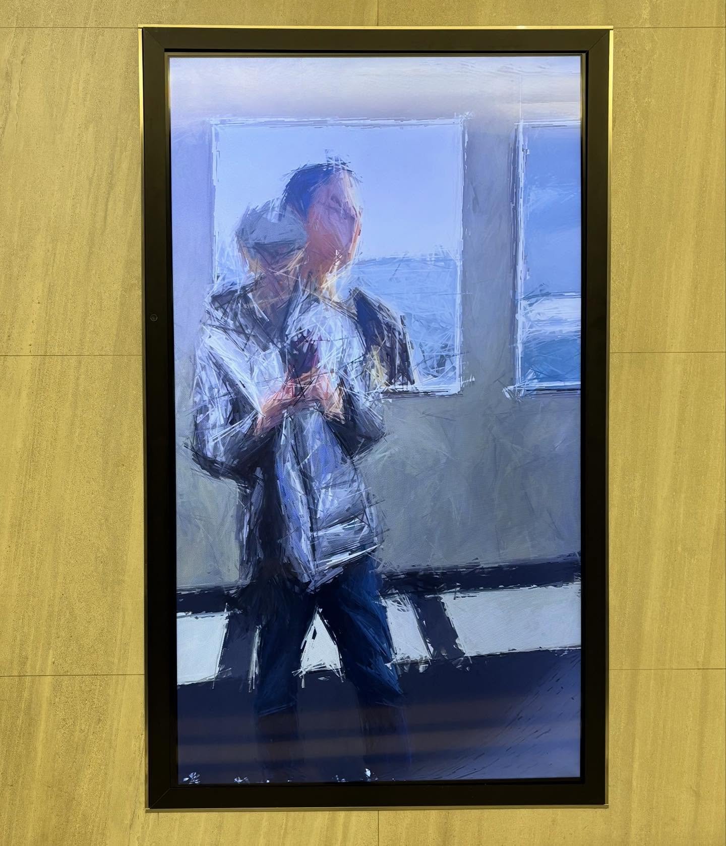 FBF&hellip; all the way back to Tuesday, when I became part of the art!!!