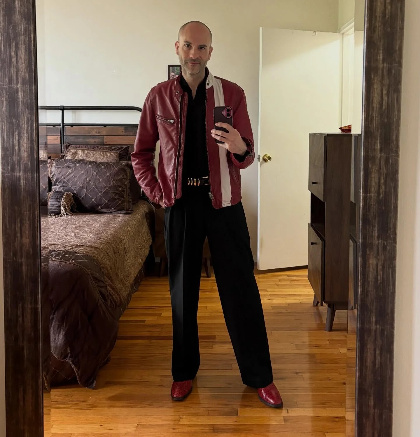 Dressed for a (not so now) advanced screening of &ldquo;Devil Wears Prada 2&rdquo; tonight. If you saw me less than 12 hours ago (which my hopefully still new boyfriend and most of Times Square could attest to), you will think I look like a fucking r