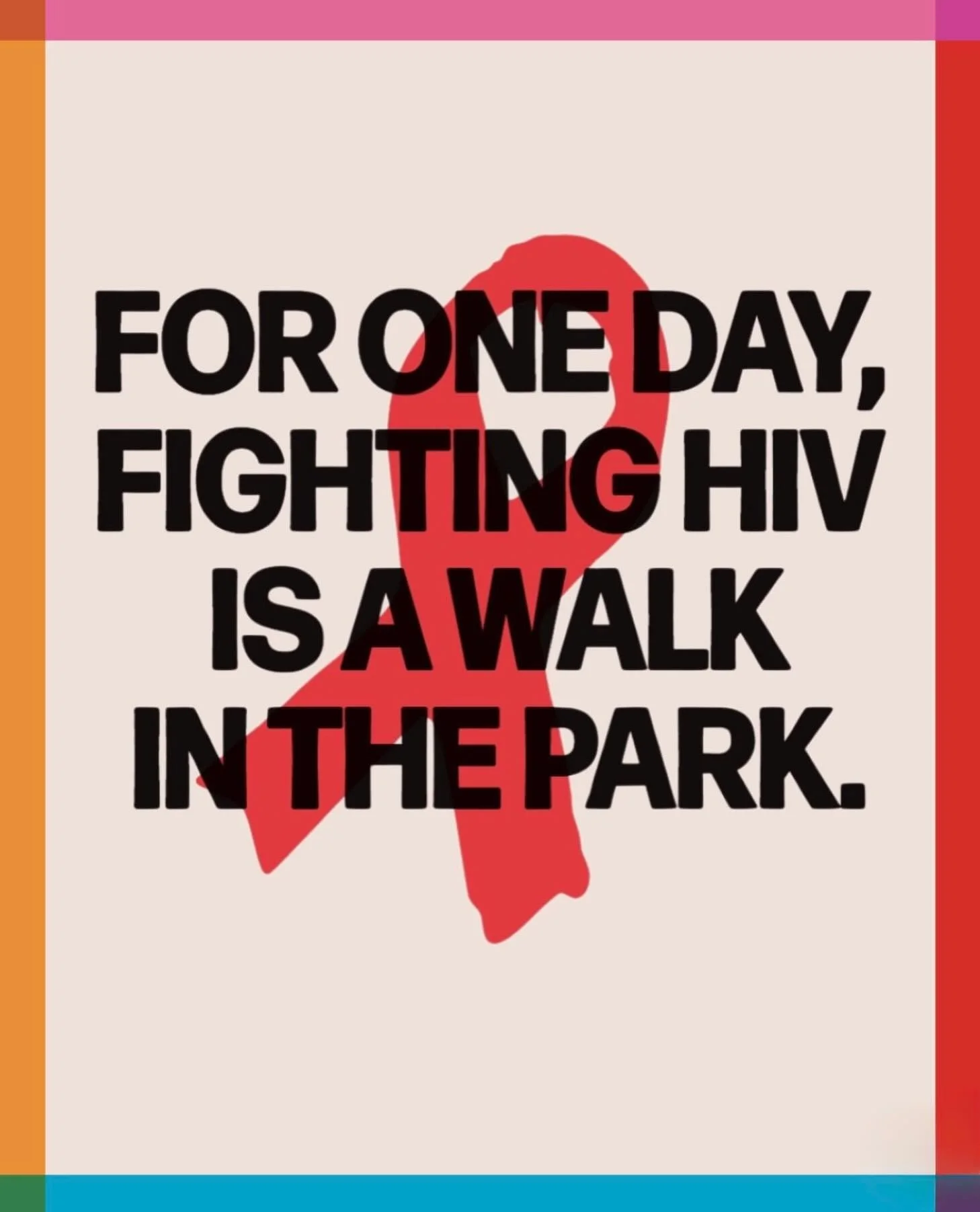 With less than a week to go, it&rsquo;s not too late to donate to this year&rsquo;s AIDS Walk. Of course, any amount is more than welcome and greatly appreciated.

If you are so inclined to help, please click on the link in my bio above.