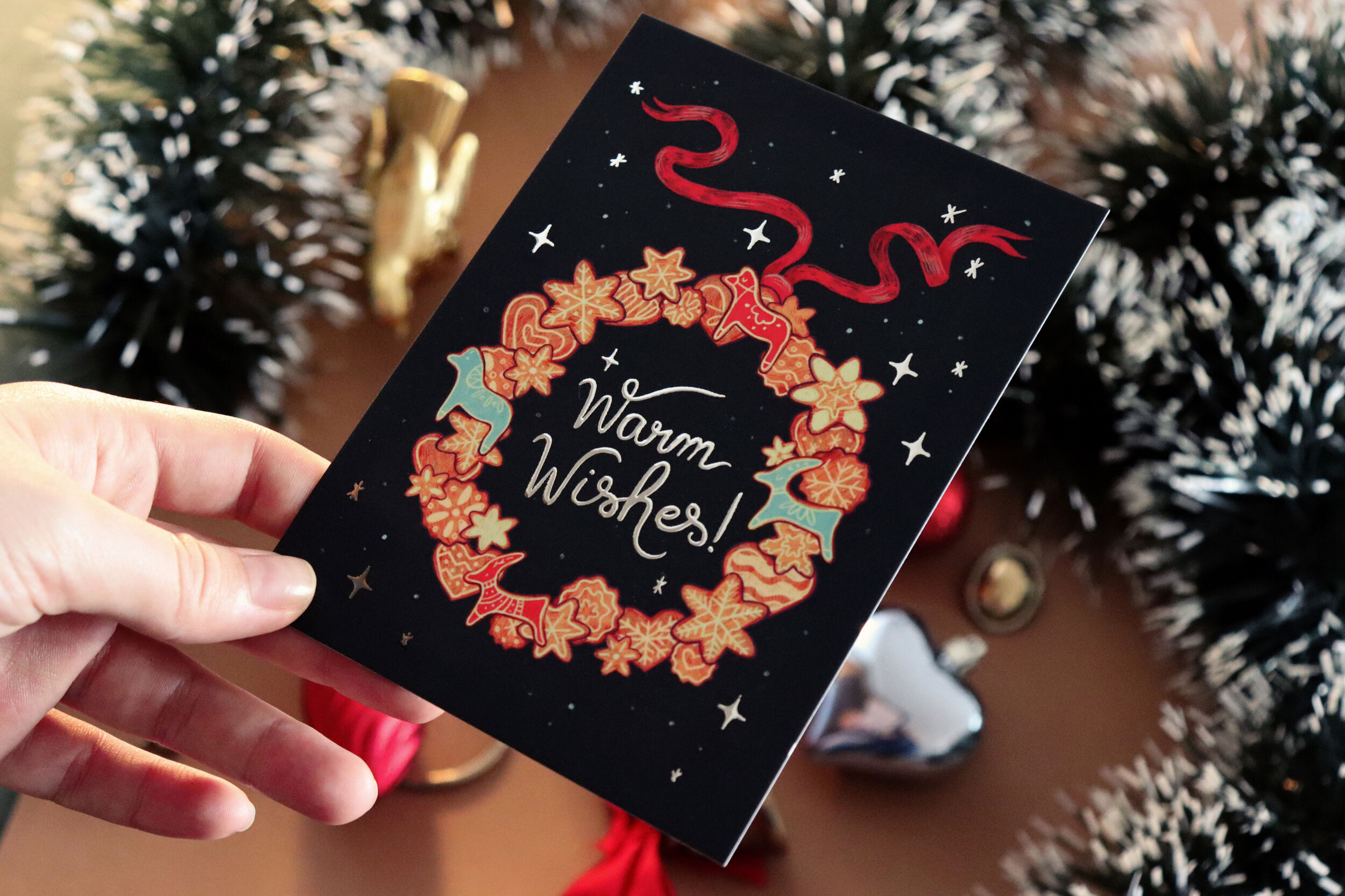 "Warm Wishes" Christmas Card II