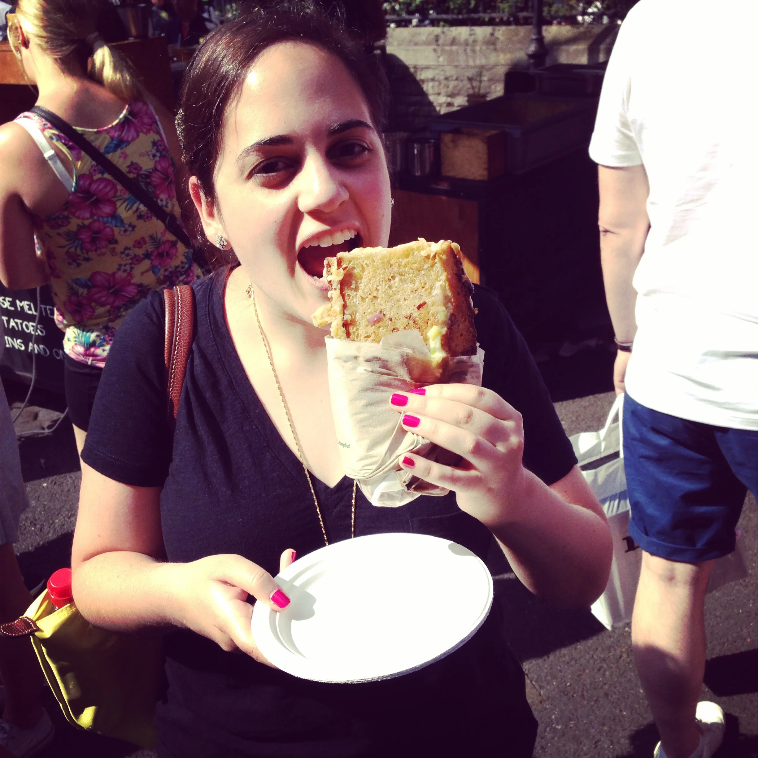 A good sandwich and nicely painted nails -- my recipe for a life that will not be made into a scandalous Lifetime Original movie.