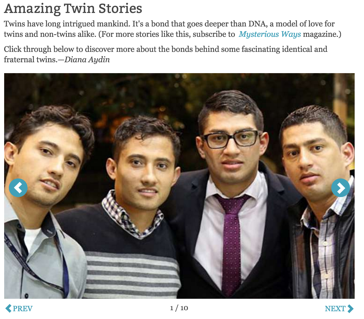 Amazing Twin Stories