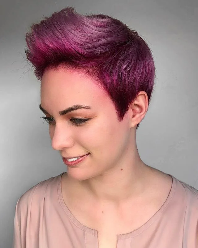 #pulpriot  for the win! This was so much fun to do, and her reaction was priceless! 
#hairbysarahboling 
#lunaticfringestgeorge 
#livelovelunatic
#lunaricfringesalon
#pulpriothair