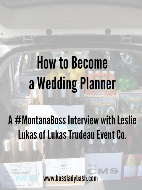How to become a wedding planner, photo by Leslie Lukas