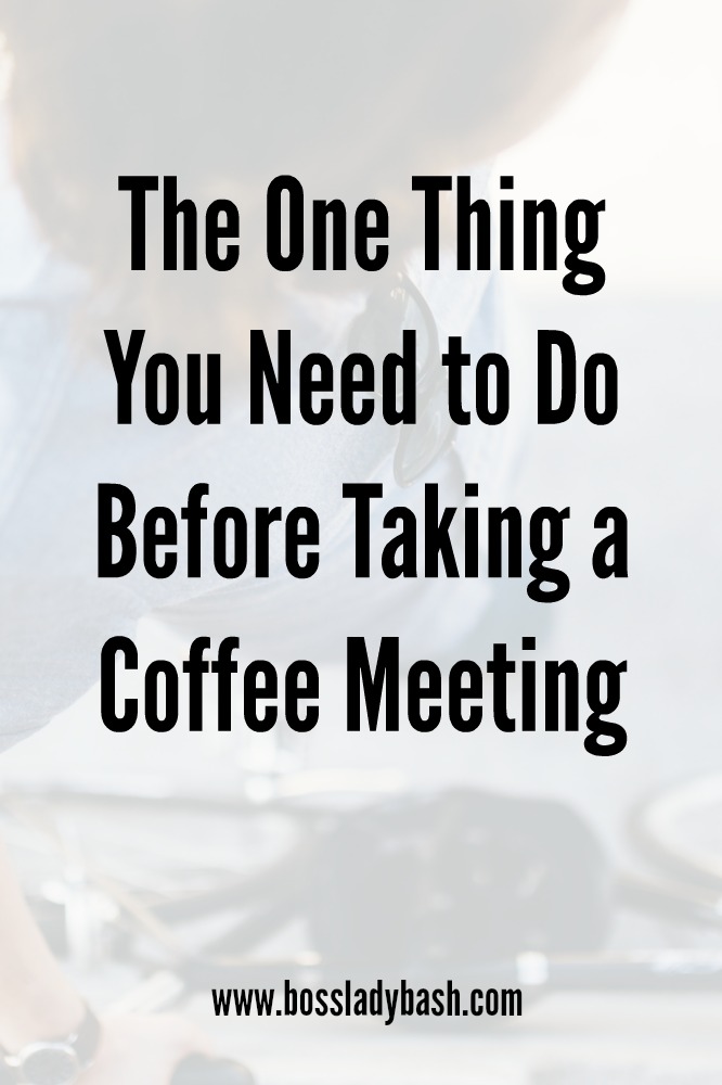 Let's all waste a little less time having 1:1 coffee meetings that don't help our business
