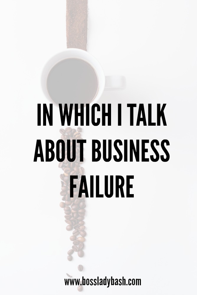 What happens when you fail in your business and how to recover.