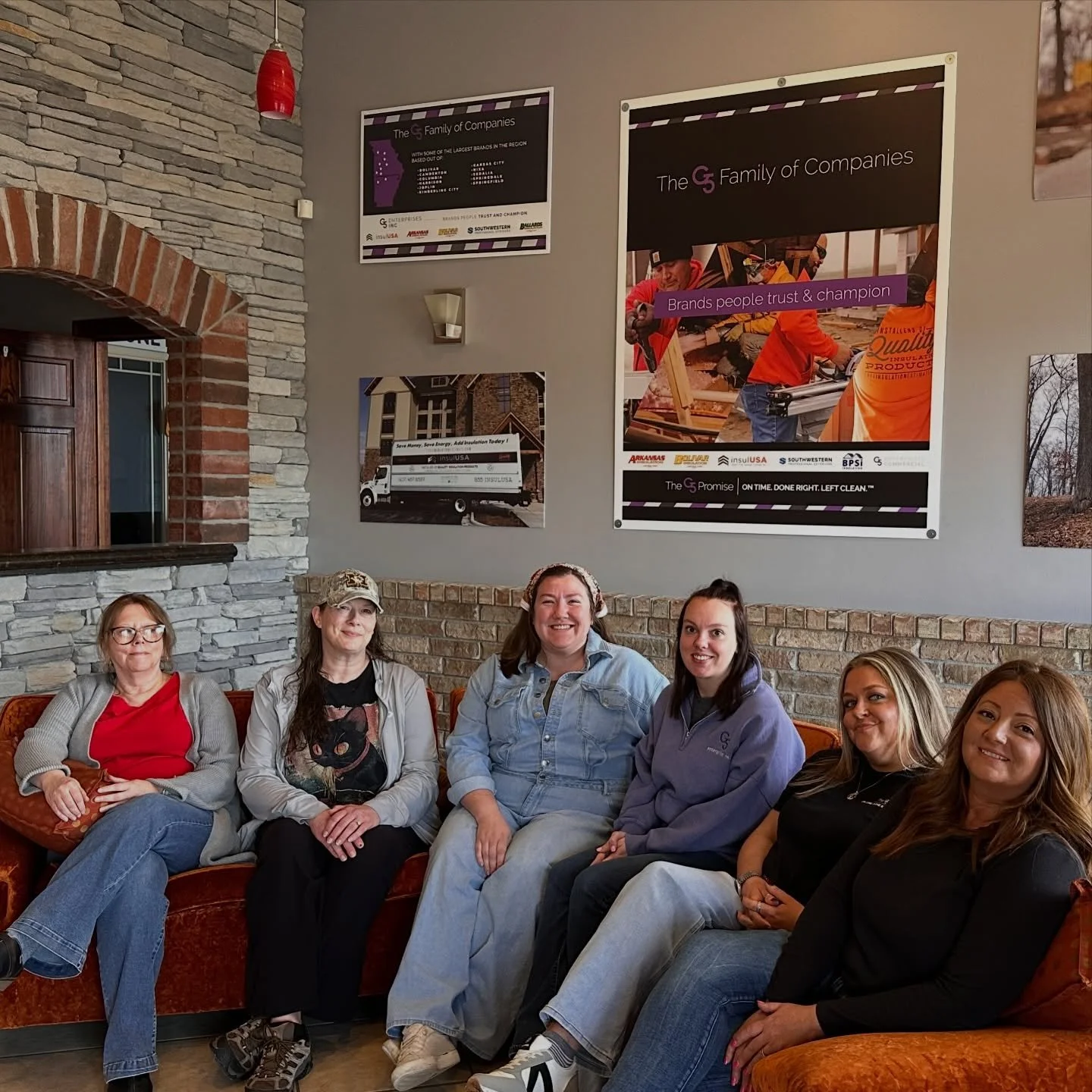 This morning we took a moment to grab a quick photo of the incredible group of women here at our corporate offices (with a few not pictured). 

We&rsquo;re truly grateful for everything they do to support our companies and the people we serve. Their 