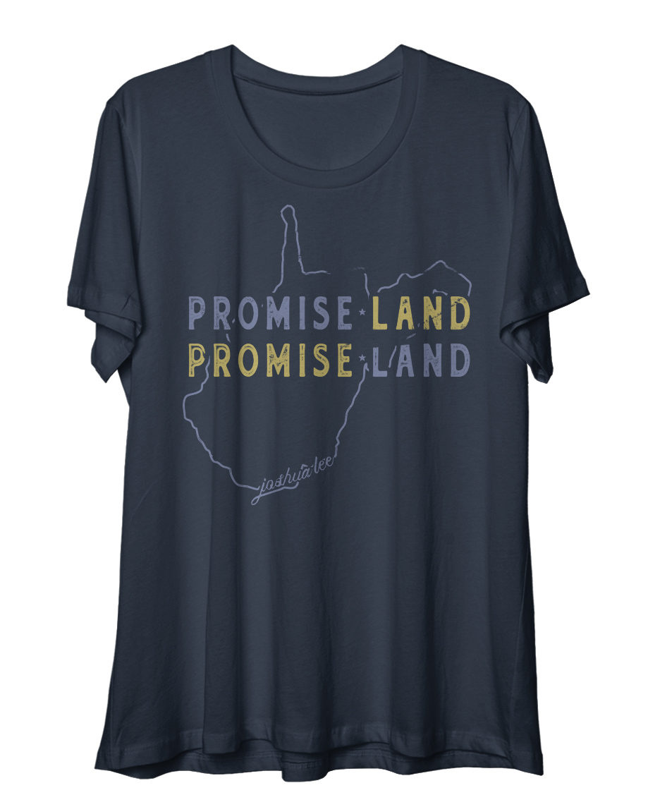 Navy Promise Land Tee